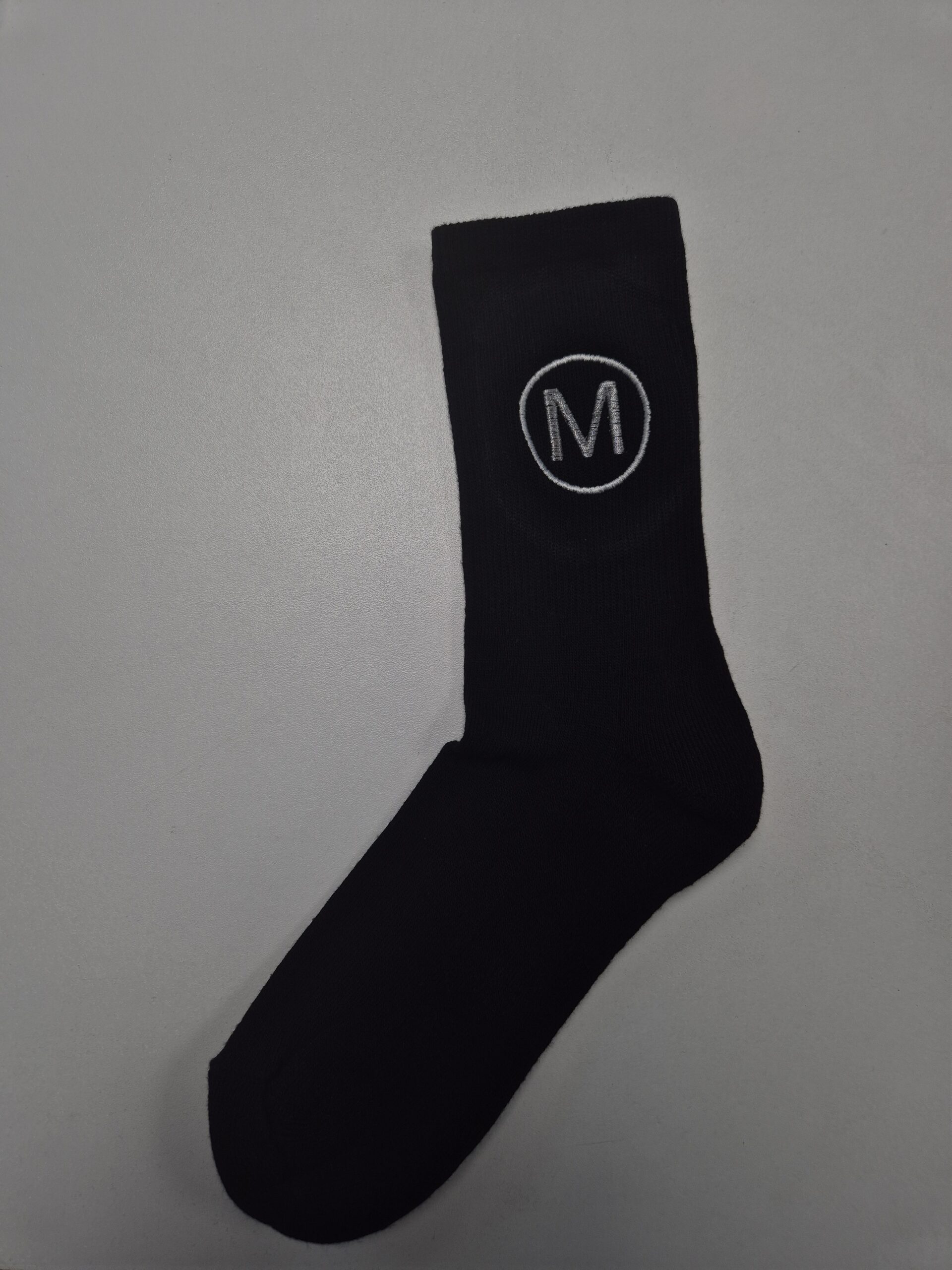 Chaussette brodée