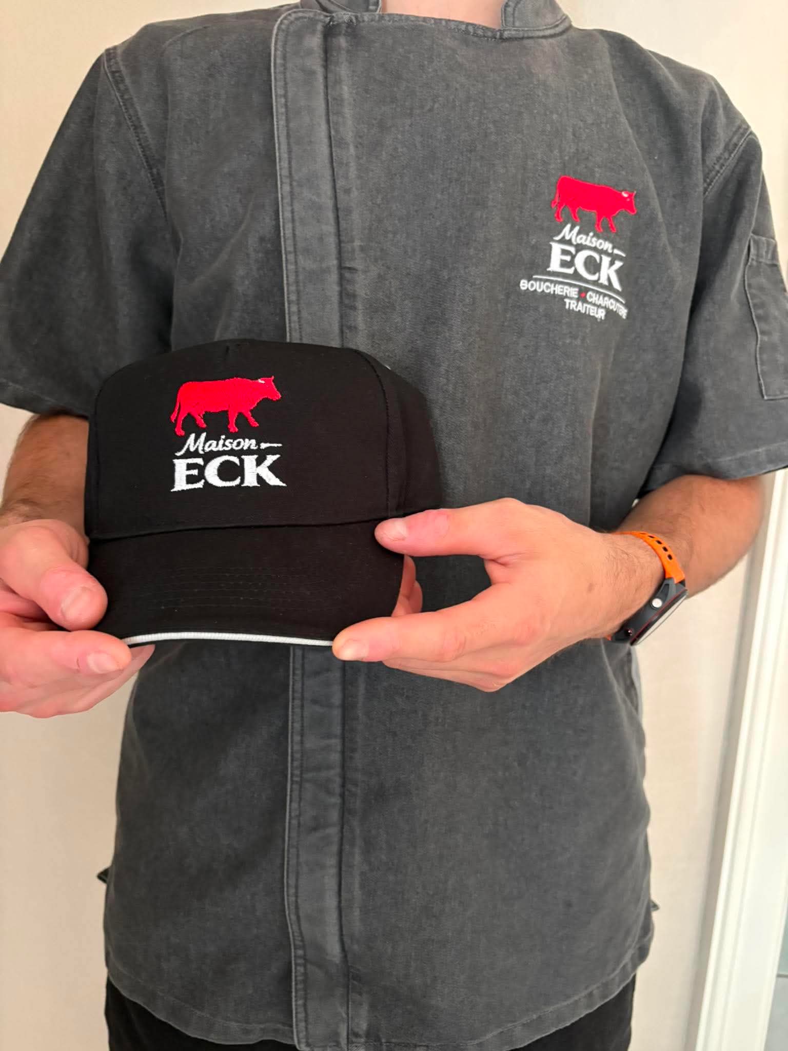 Casquette brodée
